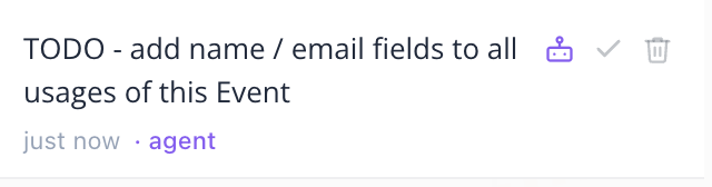 Agent handling grunt work on assigned model tasks